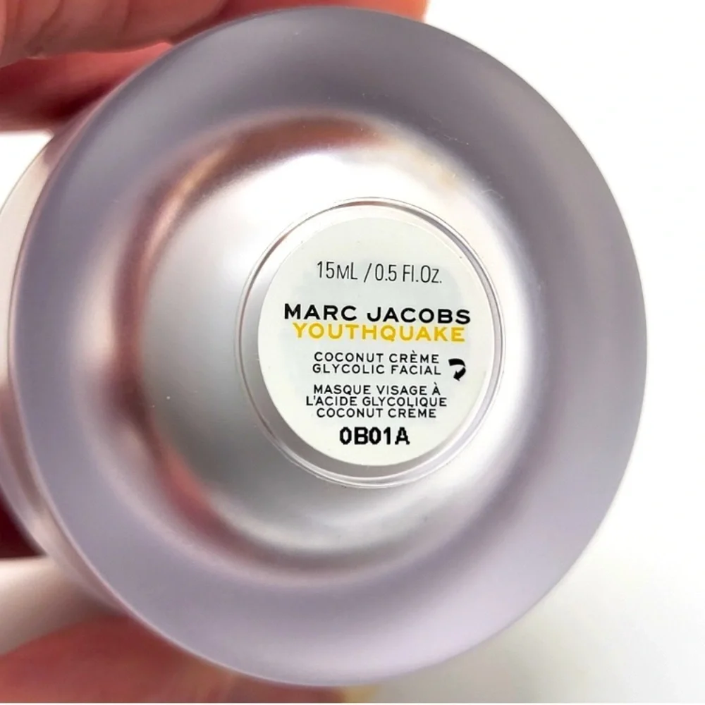 MARC JACOBS Youthquake Coconut Crème Glycolic Facial Masque NWOB
